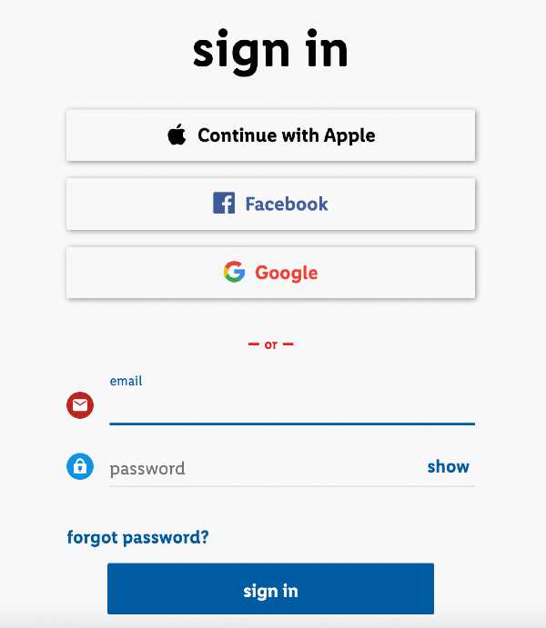 Lidl Sign In Online
